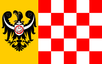 [Glogów county official flag]