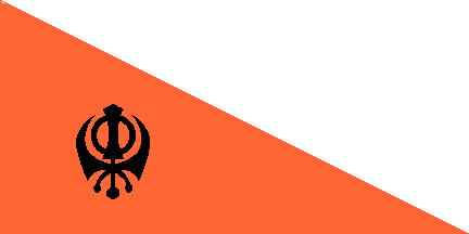 [Flag of Sikh religion]