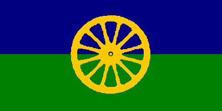 [Flag of the Gypsy Party of Croatia]