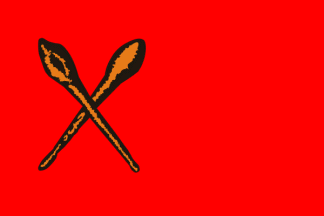 Aleksin city flag