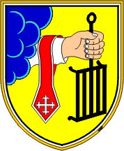 [Coat of arms of the city of Lovrenc na P.]
