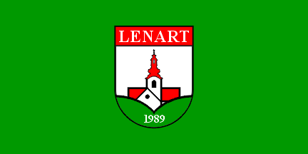 [Former flag of Lenart]