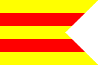 Vráble flag