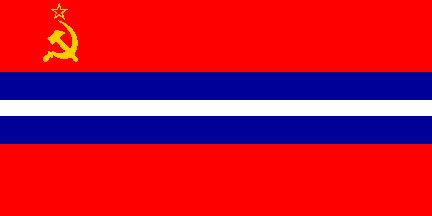 [Flag of Kyrgyz SSR]