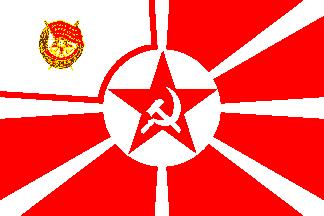 Initial revolutionary naval flag