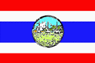[Former Flag (Kanchana Buri Province, Thailand)]
