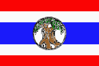 [Former Flag (Pra Chin Buri Province, Thailand)]