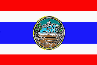 [Former Flag (Phetcha Buri Province, Thailand)]