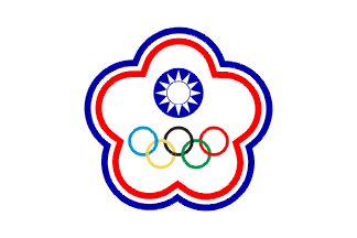 [Taiwanese Olympic flag]