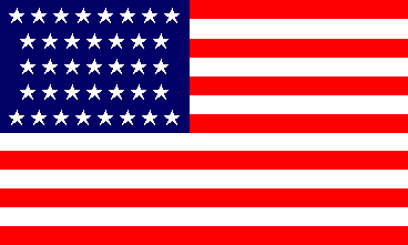 [U.S. 37 star flag 1867]