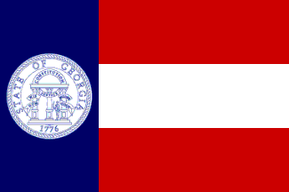 [Flag of Georgia (1920-1956)]