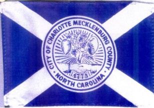 [flag of Charlotte-Mecklenburg County, North Carolina]