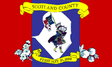[Flag of Scotland County, North Carolina]