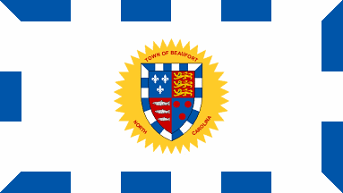 [flag of Beaufort, North Carolina]