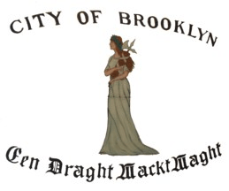 [Former Flag of Brooklyn]
