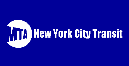 [NYC Metropolitan Transport Authority flag]