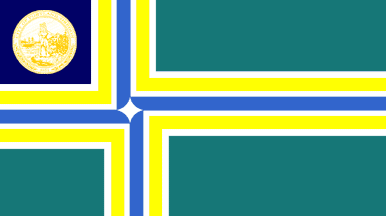 [Flag of Portland, Oregon]