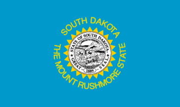 [Flag of South Dakota]