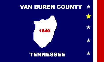 [Flag of Van Buren County]