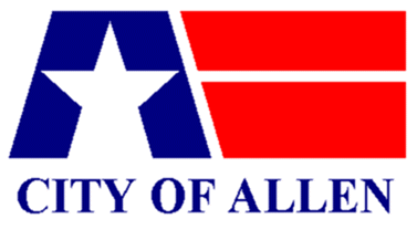 [Flag of Allen, Texas]
