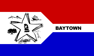 [Flag of Baytown, Texas]