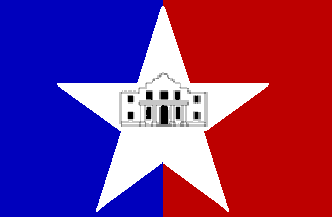 [Flag of San Antonio, Texas]