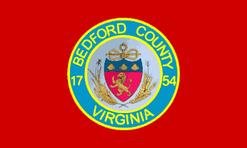 [Flag of Bedford County, Virginia]
