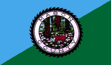 [Flag of Mason County, Washington]