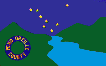 [Flag of Pend Oreille County, Washington]