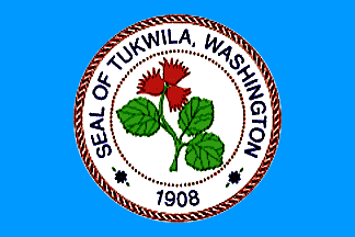 [Flag of Tukwila, Washington]