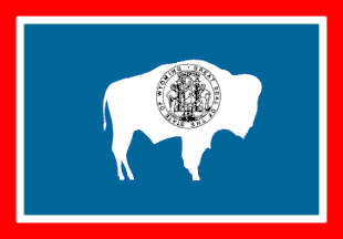 [Old Flag of Wyoming]