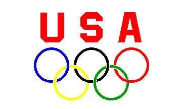 [Olympic USA flag]